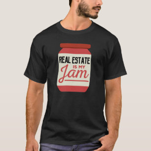 Camiseta La propiedad inmobiliaria es divertida.