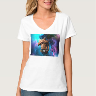 Camiseta La protuberancia cósmica de ropa interior de hombr