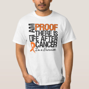 Camiseta La prueba de la leucemia allí es vida después del