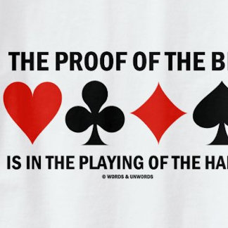 Camiseta La Prueba De La Oferta Es El Juego De La Mano