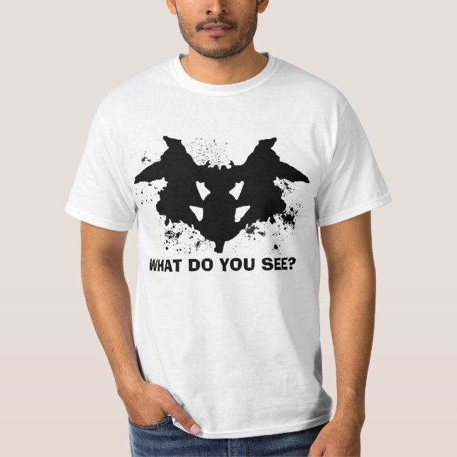 Camiseta La prueba de Rorschach (Anverso)