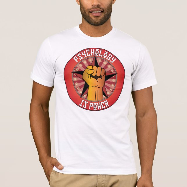 Camiseta La psicología es poder (Anverso)