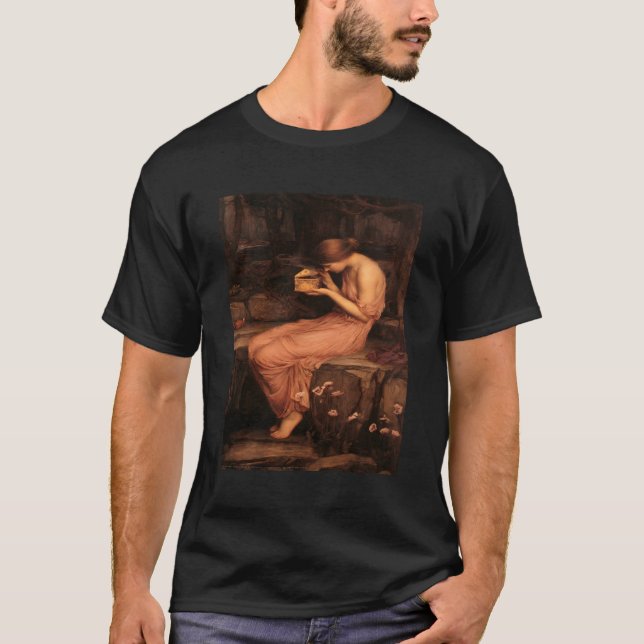 Camiseta La Psique De John William Waterhouse Abriendo El G (Anverso)