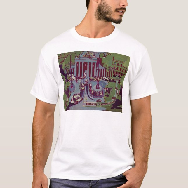 Camiseta La puerta de Brandeburgo, Berlín, 1929 (Anverso)