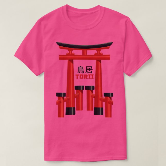 Camiseta La Puerta de Torii (Diseño del anverso)