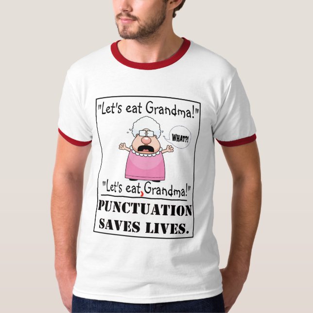 Camiseta La puntuación ahorra vidas (Anverso)