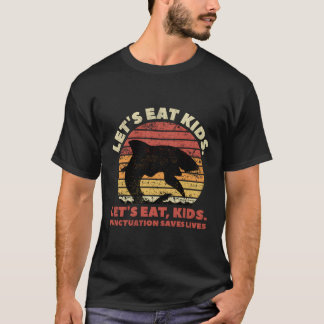 Camiseta La Puntuación Del Tiburón Salvará La Gramática De