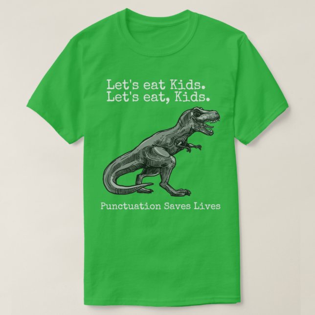 Camiseta La puntuación salva vidas (Diseño del anverso)
