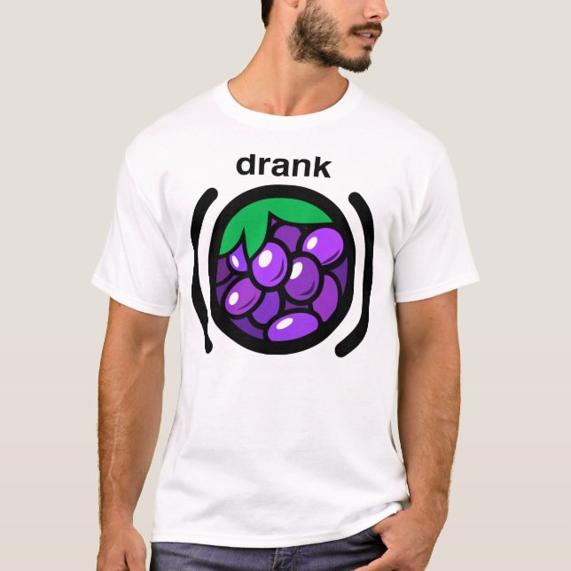 Camiseta La púrpura bebió (Anverso)