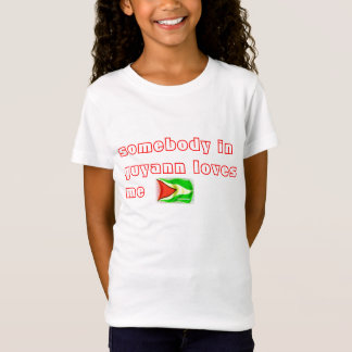 Camiseta La Purpurina-Guyana-Bandera, alguien en guyann me