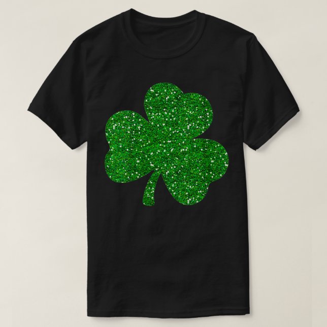 Camiseta La Purpurina Shamrock, Día de los Padres, Clover S (Diseño del anverso)
