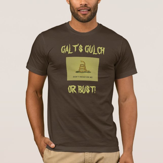 CAMISETA ¡LA QUEBRADA O EL BUSTO DE GALT! (Anverso)