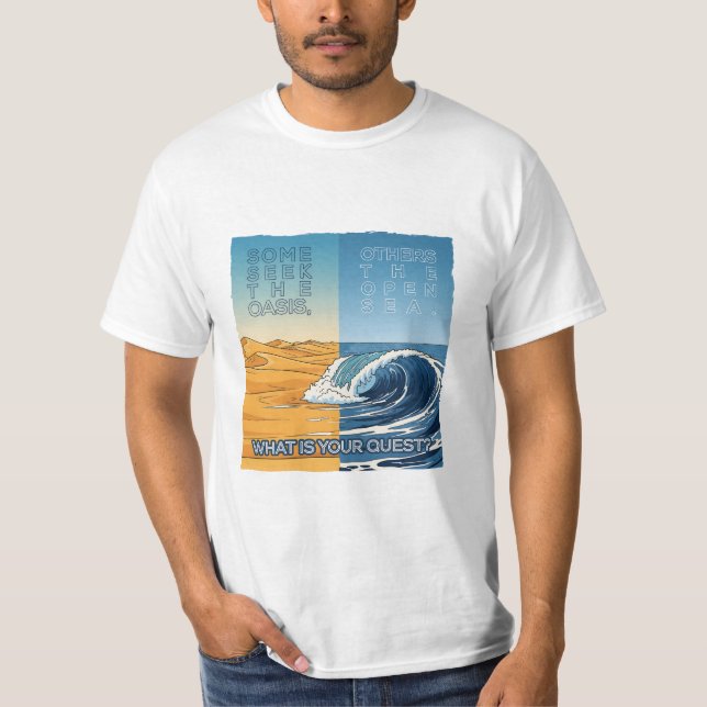 Camiseta La Quête d'Horizon (Anverso)