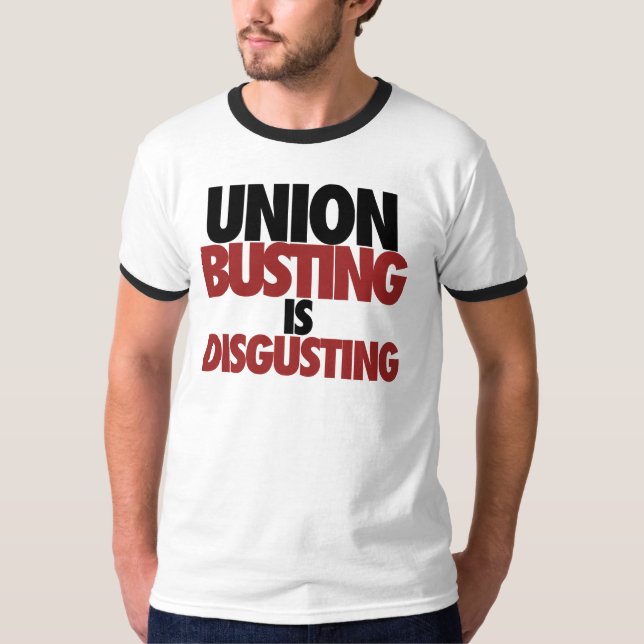 Camiseta La quiebra de la Unión es repugnante (Anverso)