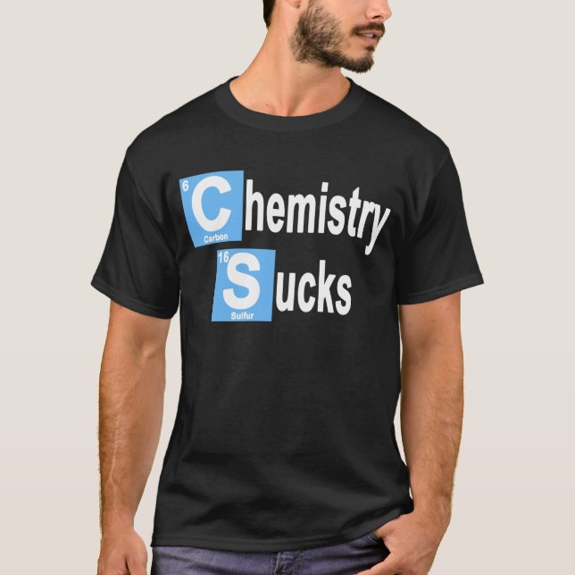 Camiseta La química chupa (Anverso)