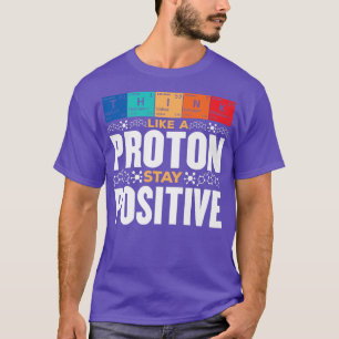 Camiseta La química de la ciencia piensa como una protecció