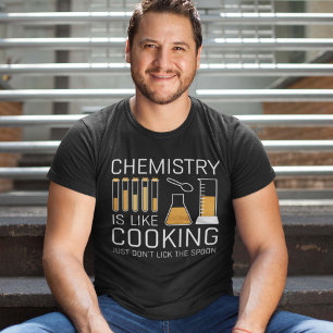 Camiseta La Química Es Como La Cocina
