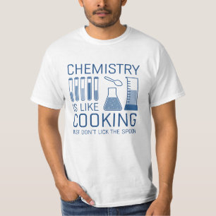 Camiseta La Química Es Como La Cocina