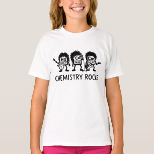 Camiseta La Química Rocas Banda de Rock Científico