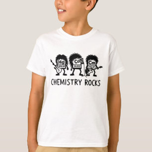 Camiseta La Química Rocas Banda de Rock Científico