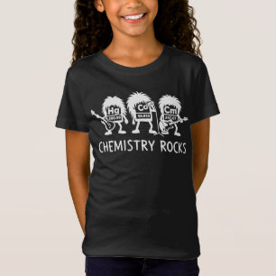 Camiseta La Química Rocas Banda De Rock De Ciencia