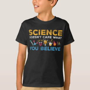 Camiseta La química y la física: la ciencia científica t
