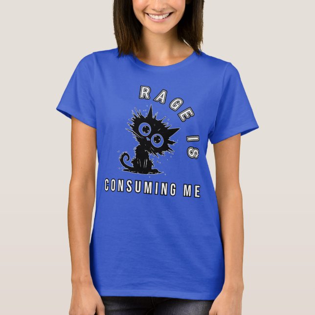 Camiseta La rabia me consume (Anverso)