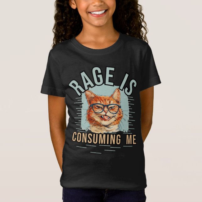 Camiseta La rabia me consume (Anverso)