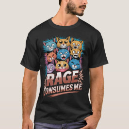 Camiseta La rabia me consume - Gracioso regalo de amante de