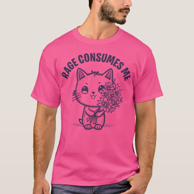 Camiseta La rabia me consume. V.5 (Anverso)