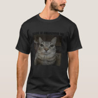 La rabia me está consumiendo gato tonto mirándome 
