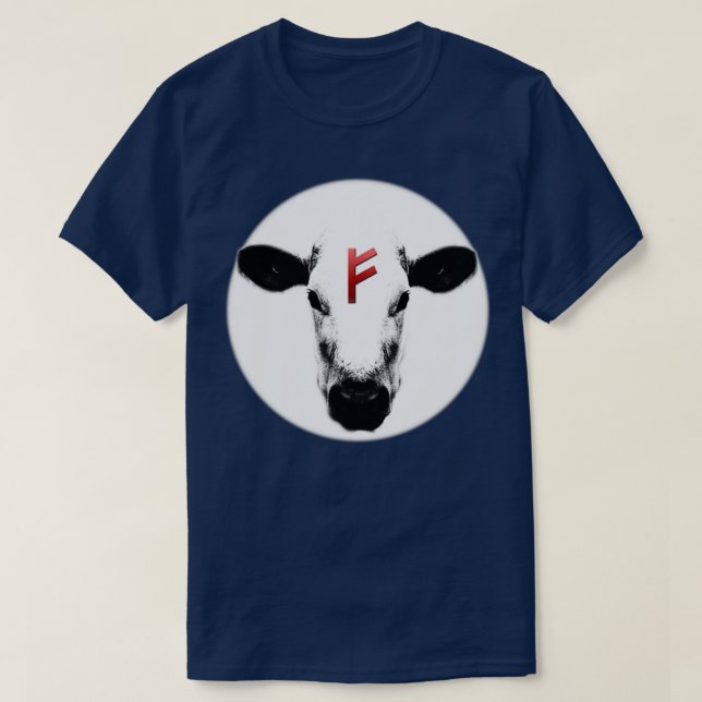 Camiseta La racha de riqueza de Fehu (Diseño del anverso)