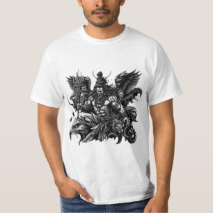 Camiseta "La radiación de Shiva y el águila críptica"