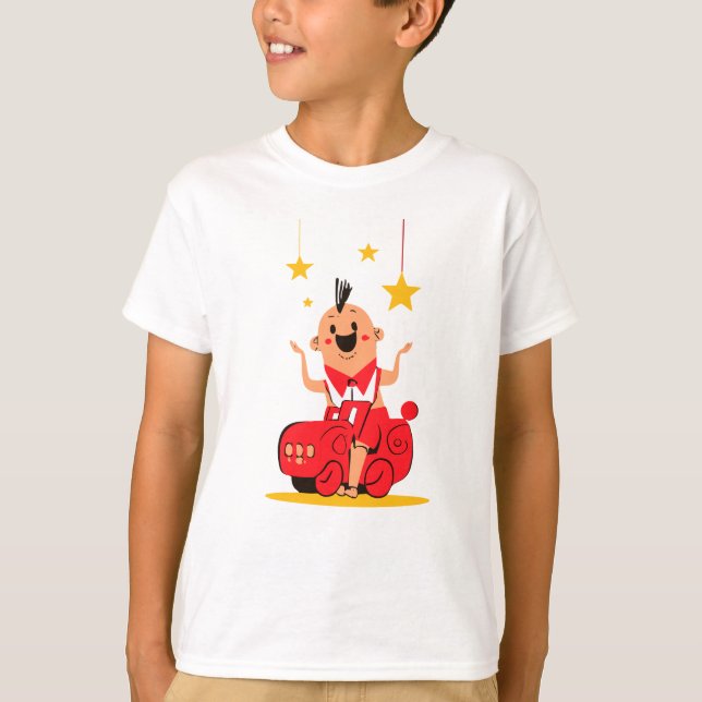 Camiseta La radiación del bebé Billy (Anverso)