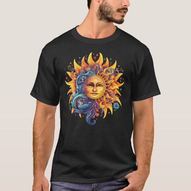 Camiseta La Radiancia Celestial del Sol (Anverso)
