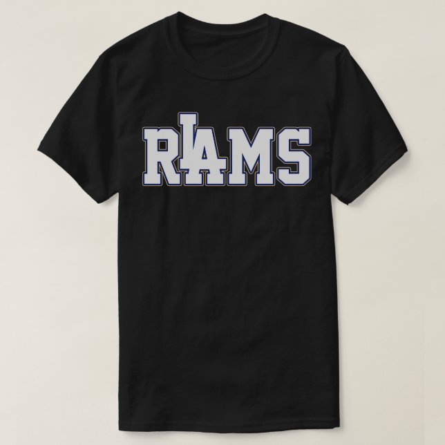 Camiseta LA Rams (Diseño del anverso)