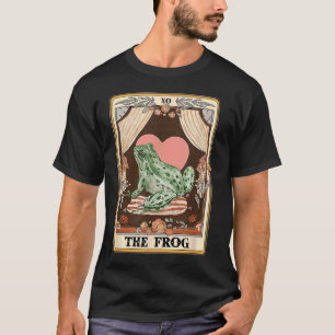 Camiseta La Rana De La Tarjeta Tarot De Rana Distraída Fáci