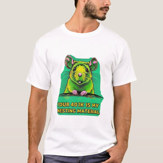 Camiseta La Rata del Inversor (Anverso)