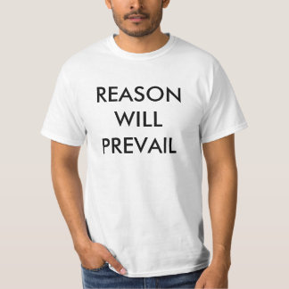 Camiseta La razón prevalecerá