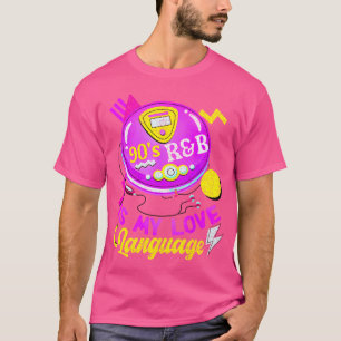 Camiseta La Rb De Los 90 Es Mi Música De Lenguaje De Amor P