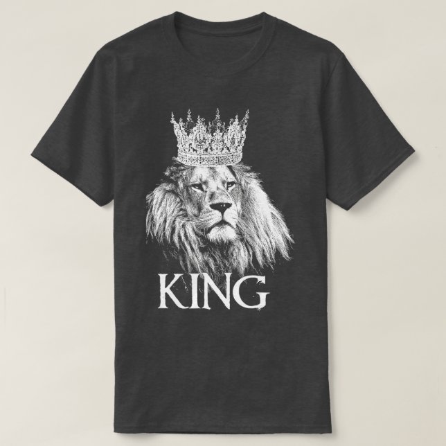 Camiseta La realeza del Rey León Vida salvaje Gran Gato Ena (Diseño del anverso)