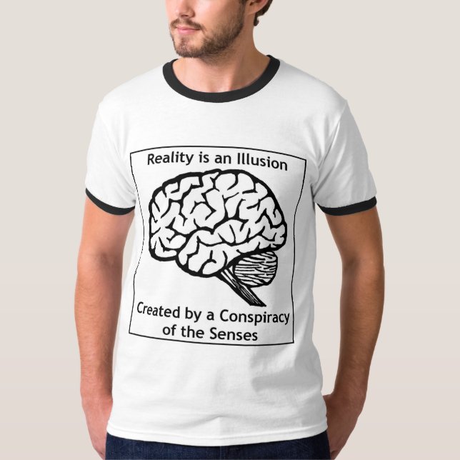 Camiseta La realidad es una ilusión (Anverso)