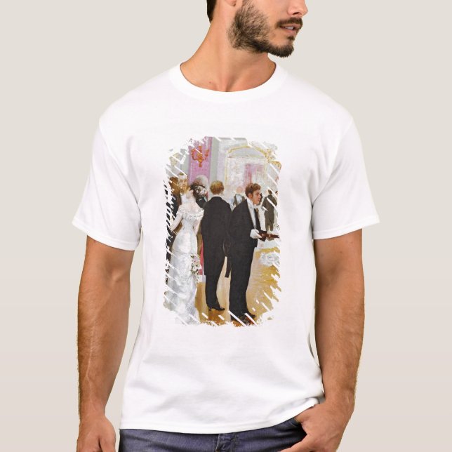 Camiseta La recepción de bodas, c.1900 (Anverso)