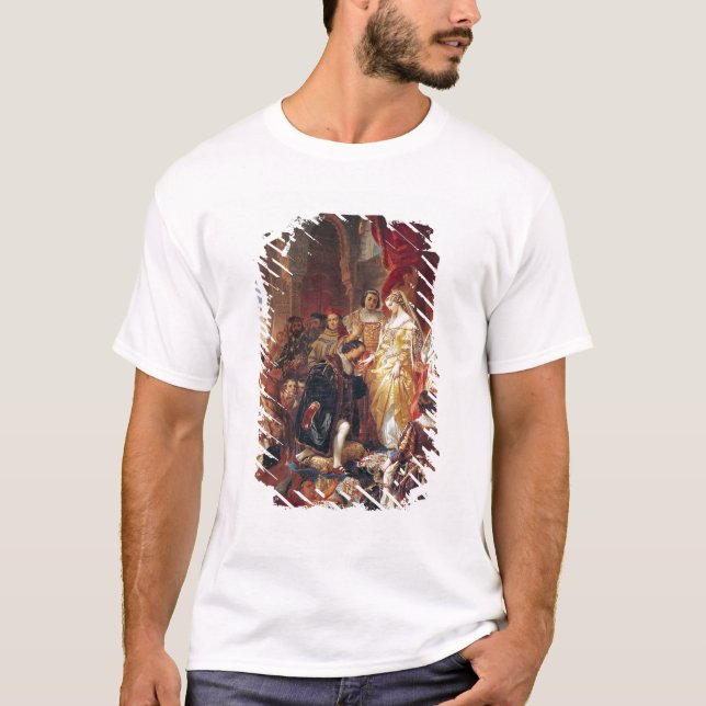 Camiseta La recepción de Cristóbal Colón (Anverso)