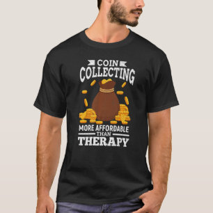 Camiseta La Recogida De Monedas Es Gráfica De Colector De M