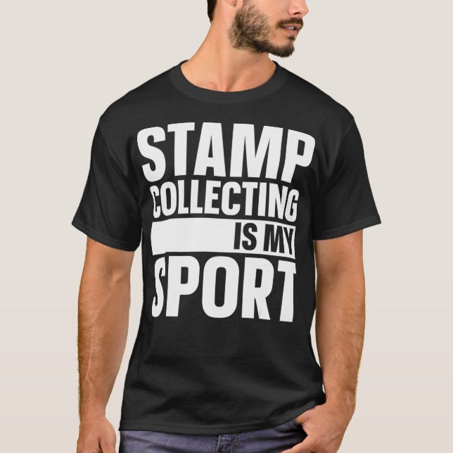 Camiseta La Recogida De Sellos Es Mi Colector De Estampilla (Anverso)