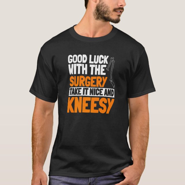 Camiseta La Reconstrucción De La Knee De La Cirugía ACL Lo  (Anverso)