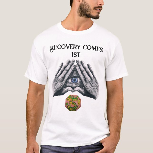Camiseta La recuperación llega primero (Anverso)
