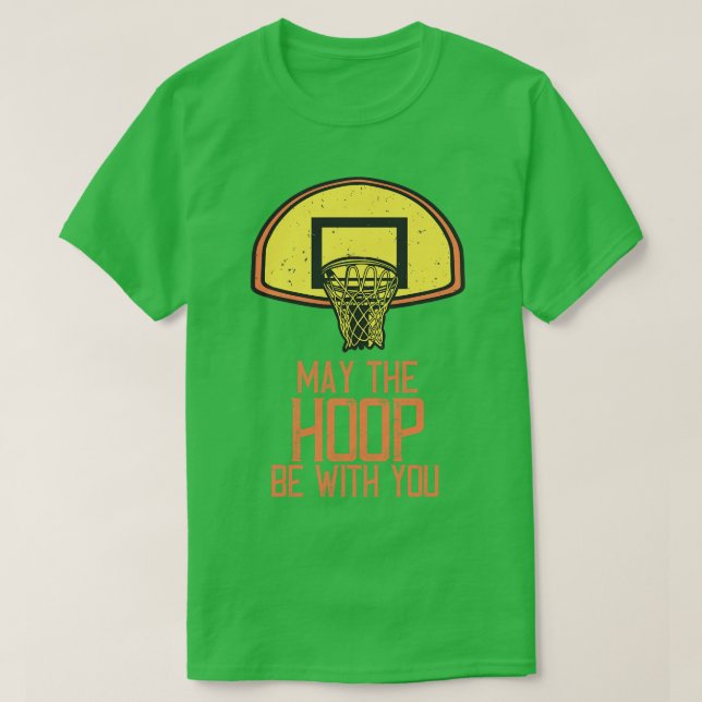 Camiseta La Red De Baloncesto Puede Estar Con Usted (Diseño del anverso)
