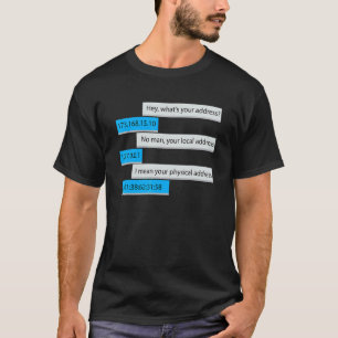 Camiseta La red de direcciones para hombres
